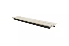 Ergovent mellansektion för moduluppbyggda spaltdiffusorer 1050 mm - 1 spår