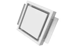 Ergovent inspacklingsbar luftventil kvadrat 100 mm