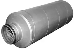 Spiro-SAFE ljuddämpare diameter 500 mm - längd 600 mm (100 mm isolering)