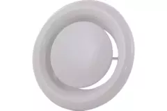 Ventilationsavgasventil 100 mm metall - E-DVS100 RAL9016