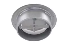 Ventilationsavgasventil 100 mm metall - E-DVS100 RAL9016