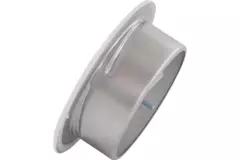 Ventilationsavgasventil 100 mm metall - E-DVS100 RAL9016