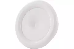 Ventilationsventil 100 mm metall - S-DVS100 RAL 9016