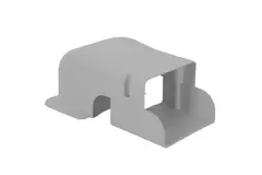 ClimaConnect vägglock för monteringskanal 100 mm - RAL 9010
