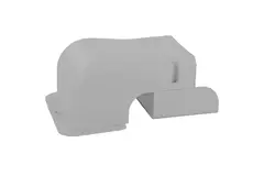 ClimaConnect vägglock för monteringskanal 100 mm - RAL 9010