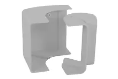 ClimaConnect inre böj för monteringskanal 100 mm - RAL 9010