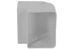 ClimaConnect utvändig böj för monteringskanal 75 mm - RAL 9010