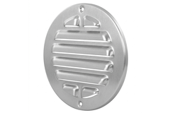 Yttre galler runt 125 mm aluminium - anodiserad aluminium