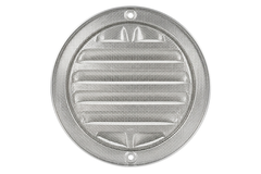 Yttre galler runt 125 mm aluminium - anodiserad aluminium