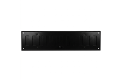 Vägggaller justerbart 300x100 mm metall - RAL 9005 30% glansigt