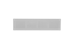 Vägggaller 500x150mm aluminium - RAL9016
