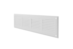 Vägggaller 500x150mm aluminium - RAL9016