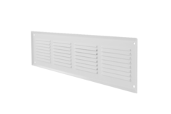 Vägggaller 500x150mm aluminium - RAL9016