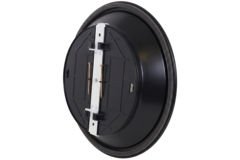 Takdiffusor rund med fast mönster Ø 300 mm - RAL9005 30% glans