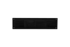 Väggdiffusor 300x100mm aluminium - RAL9005 30% glans
