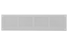 Vägggaller 300x100mm aluminium - RAL9016