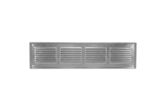 Vägggaller 300x100mm aluminium - obehandlad