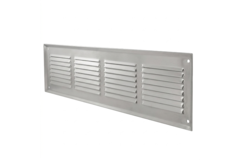 Vägggaller 300x100mm aluminium - obehandlad