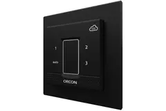 Lock svart för Orcon CO₂ infälld styrsensor 15RF