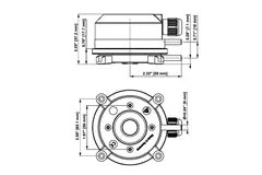 Belimo differenstryckvakt 50 till 500 Pa - 01APS-10U