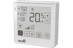Belimo rumsregleringsmodul för CO₂, luftfuktighet och temperatur - ePaper pekskärm - MP-Bus - P-22RTM-1800D-1
