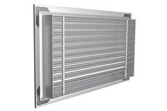 ClimaConnect utomhusvägggaller i aluminium, 600 x 400 mm