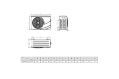Kizura Maxinverter-21S poolvärmepump 230V R32 21,2 kW