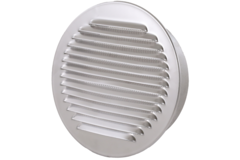 Ventilationsgaller runt 80 mm aluminium - EL-A-R80 ALU