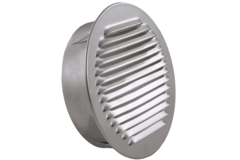 Ventilationsgaller cirkulärt 250 mm aluminium - EL-A-R250 ALU