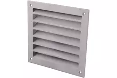 Ytterväggsgaller aluminium 150x150 mm - Aluminium
