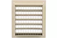 Ytterväggsgaller aluminium 150x150 mm - RAL 1015