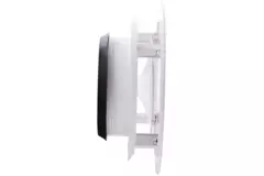 ClimaConnect Design-ventil, rund, Ø 125 mm – vit
