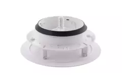 ClimaConnect Design-ventil, rund, Ø 125 mm – vit