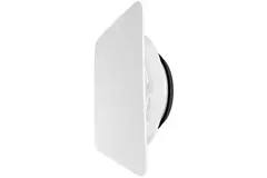 ClimaConnect Design-ventil, fyrkantig, Ø 125 mm – vit