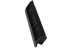 ClimaConnect kanalgaller, dubbelt justerbart, 425 x 125 mm, för rör med diameter 315–900 mm – RAL 9005