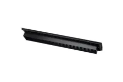 ClimaConnect kanalgaller, dubbelt justerbart, 425 x 125 mm, för rör med diameter 315–900 mm – RAL 9005