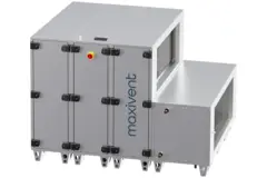 Maxivent WTW luftbehandlingsaggregat med värmehjul 5000 m³/h med DX-batteri, horisontellt till vänster – RHE 5000 H ODJL T 01