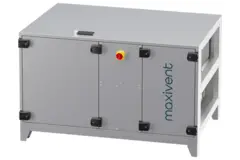 Maxivent WTW luftbehandlingsaggregat med värmehjul 2000 m³/h, horisontellt, vänster – RHE 2000 H OOJL