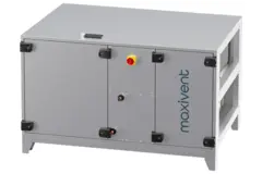 Maxivent WTW luftbehandlingsaggregat med värmehjul, 3400 m³/h, med DX-batteri, horisontellt till vänster – RHE 3400 H ODJL