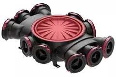 Heatpex Aria luftfördelningslåda (10 x 75 mm)