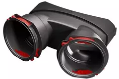 Heatpex Aria 2x90 mm plenumlåda anslutningsmodul