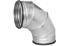 Rund spiralböj 90° Ø 250 mm till spiralrör
