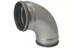 Rund spiralböj 90° Ø 125 mm till spiralrör