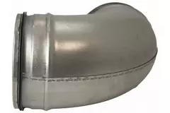Rund spiralböj 90° Ø 125 mm till spiralrör