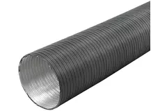 Ventilationsslang i aluminium Ø 100 mm och L=3000 mm - Antracit