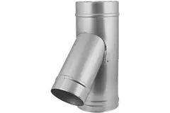 DW diameter 150 mm (150/200) T-stycke T135 EW I316L/I304 (D0,5/0,6)