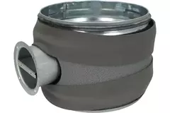 Thermoduct 9 mm manuell reglerventil 250 mm diameter isolerad