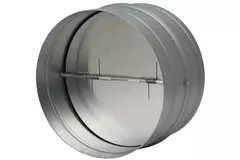 Backspjäll med gummitätning Ø 125 mm