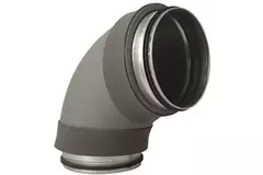 Thermoduct 13 mm böj diameter 160 mm 90 graden isolerad