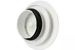 Vent-Axia Uniflexplus RVG 125 mm justerbar ventil stor- vit